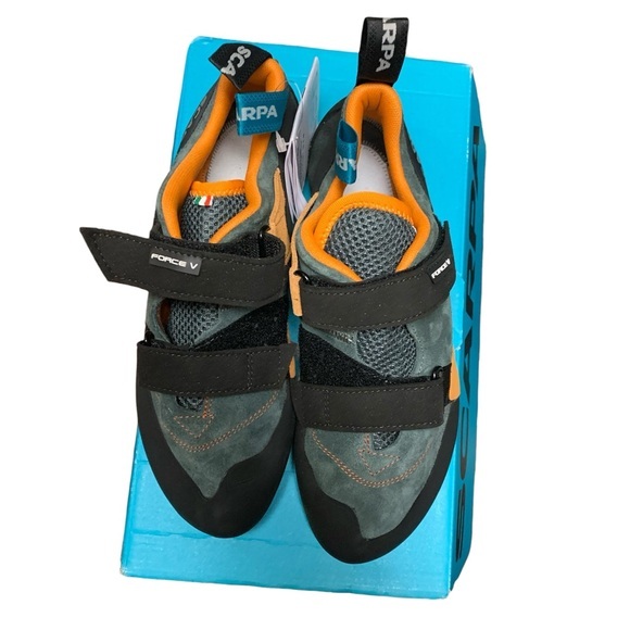Scarpa Other - Scarpa Force V Climbing Shoes in Black and Orange